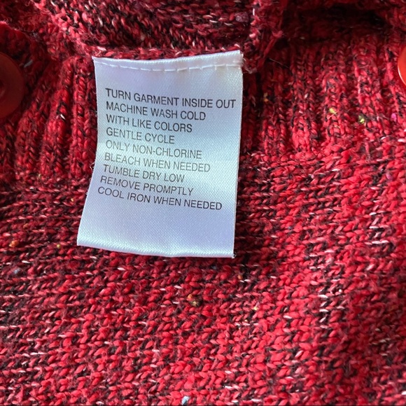 SAG HARBOR RED SWEATER - Picture 5 of 6